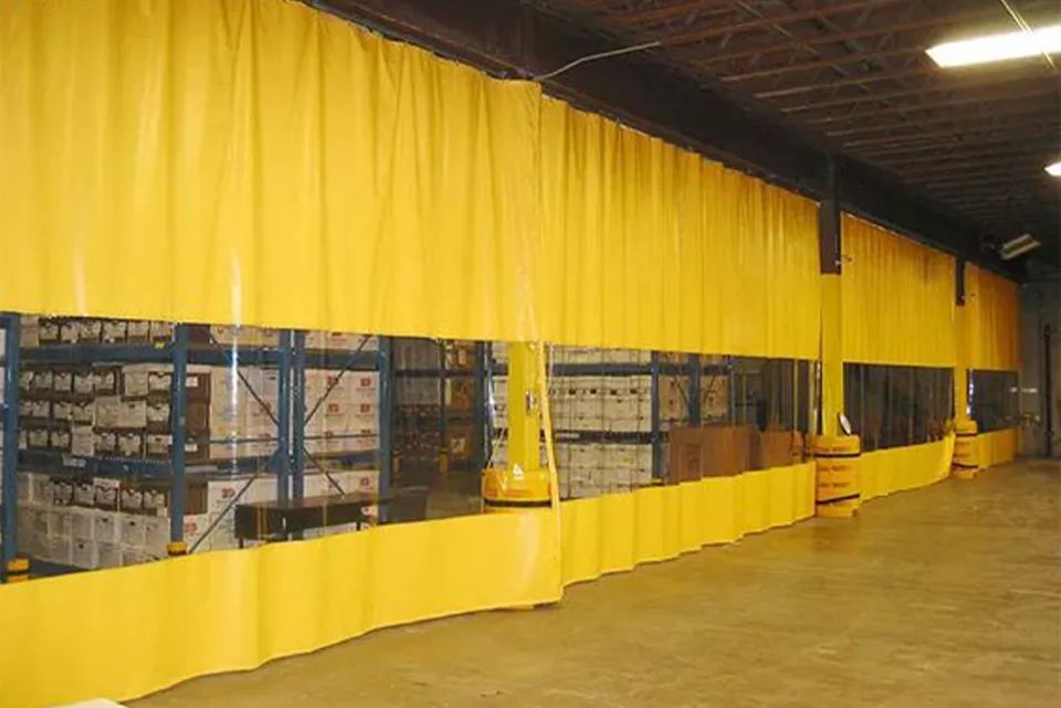 PVC Tarpaulin Industrial Curtain PVC Laminated Fabric