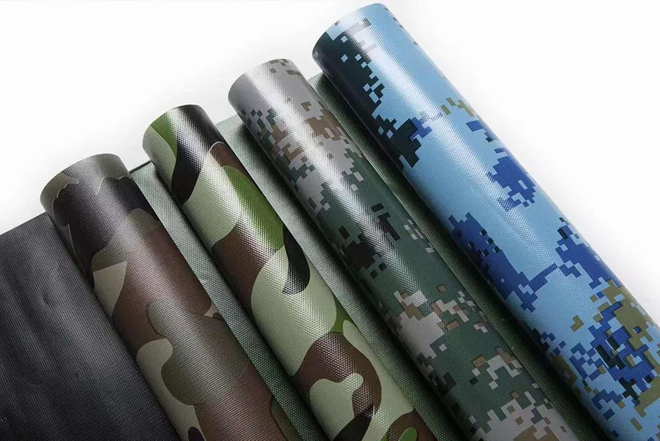 camouflage tarpaulin PVC tarpaulin