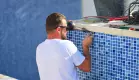 pool liner installation